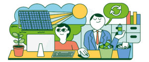 ZEIT illustrations Microsoft copia_CONNECTING MAN AND MACHINE